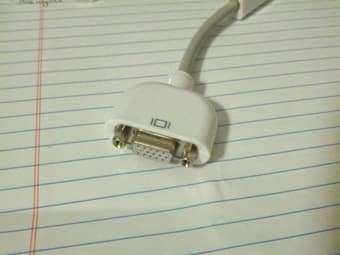 SELLING: Adapter for mini-DVI to VGA female 3