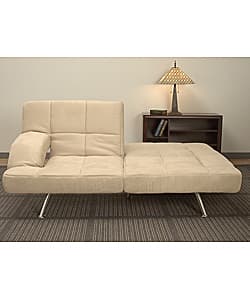 Beige Microsuede Futon -- $320 1