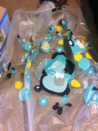 Bathroom Items - Toilet Cleaner & Shower Curtain 1