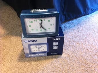 Quilt & Alarm Clock 2