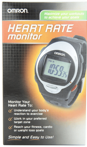 SALE $20 Omron HR-100C Heart Rate Monitor (Watch + Chest transmitter) 1