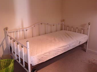 Day-bed frame and twin mattress for sale, $50 1