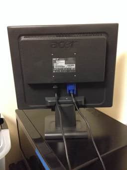 17" LCD MONITOR, only $30! 2