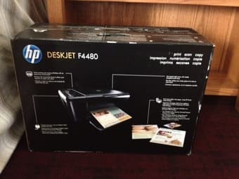 27' CRT TV/DVD Player/HP Printer (new) 2