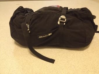 60m maxim climbing rope & metolius rope bag 2