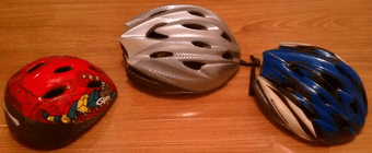 FS: Bike helmets (adult & child) 1