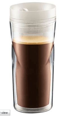 NEW Bodum Travel Mug, 12 Oz. Spill-Proof, $8 (original price $30) 1