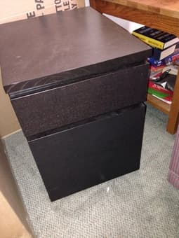 Small filing cabinet $50 1