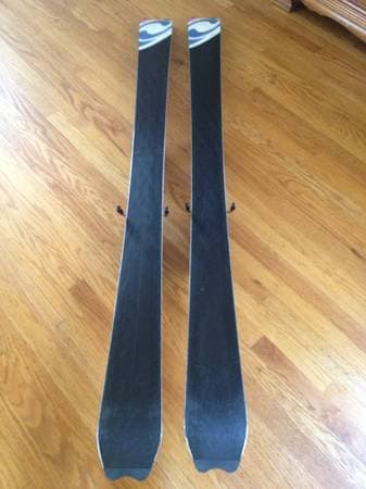 Salomon X-Wing Sandstorm skis 173cm w/ bindings - $140 3