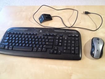 Logitech Cordless Desktop EX110 $20 1