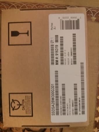 Intel 300GB SSD (sealed,unopened) - $500 2