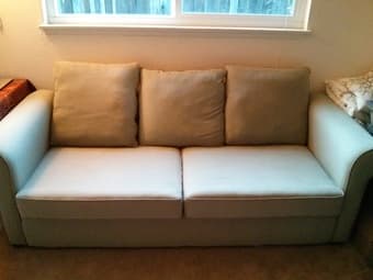 Light green couch $200 1