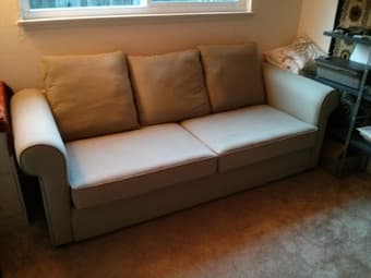 Light green couch $200 2