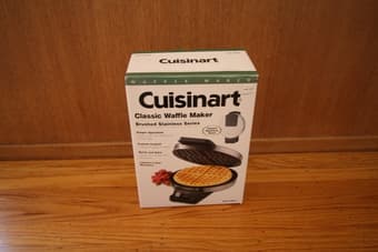 Cuisinart waffle maker 1