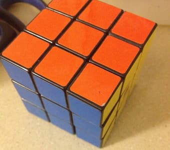 Solved Rubik's Cube $1 1