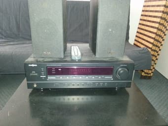 $80 2.0 Speaker System With Receiver! 1