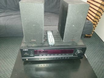 $80 2.0 Speaker System With Receiver! 2