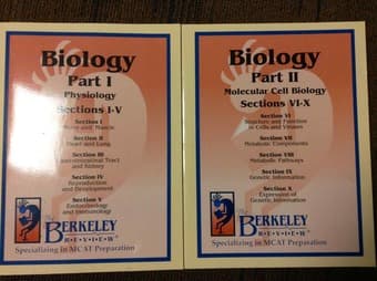 MCAT Prep Books FOR SALE! 2