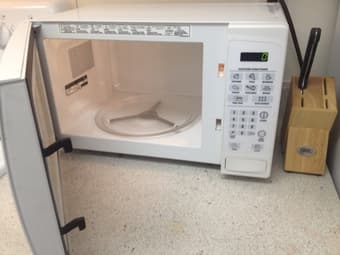 Microwave, $45.00 1