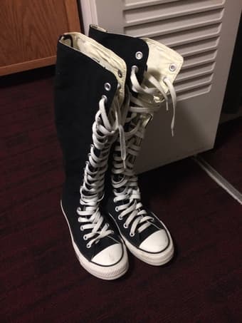 Funky converse boots for sale! 1
