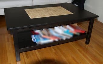 IKEA Sofa, Sofa Table, Rug, Clock ... 2