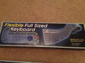 Flexible Airtouch Full Sized Keyboard 2