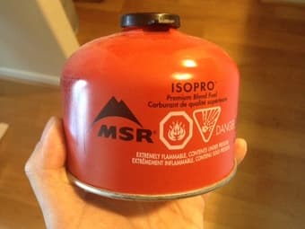 MSR ISOPro camping stove fuel (brand new, never used) 1