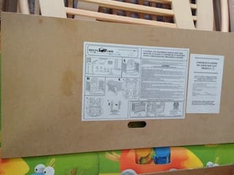 Baby crib with mattress 3