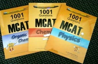 MCAT Books: Princeton Review Hyperlearning Verbal, ExamKrackers 1001 2