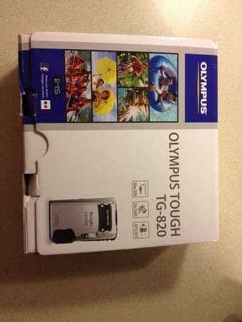 [New Camera] Olympus TG-820 12MP Shock/Water/Freeze-Proof Camera-Red 1