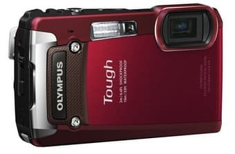 [New Camera] Olympus TG-820 12MP Shock/Water/Freeze-Proof Camera-Red 3