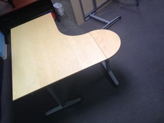 8 beautiful Ikea Galant Desks - Mountain View 1