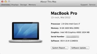 13-inch MacBook Pro (mid-2012) 2.9GHz i7, 8GB ram, 750GB HDD - 1200$ 3