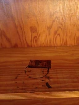 Medium-sized wooden bookshelf 2