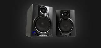 Studio speaker M-Audio AV 30. Supergood speakers, 60US$ 1