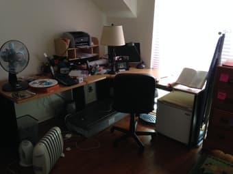 L-shaped Office Desk $50 1
