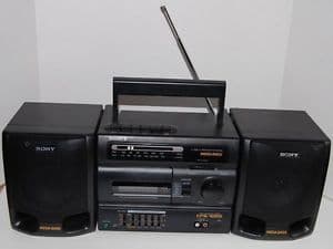 Sony CFS-1055 3-Piece Radio Cassette Recorder - $20 1