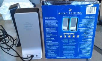 Altec Lansing VS2320 2.0 Powered Speaker System - $10 2