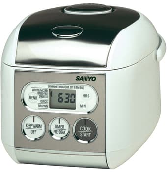 Sanyo micro-computerized 3.5-Cup Micom Rice Cooker  $30 1