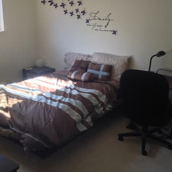 Furnished room sublet $1200/mo in townhome (15min fm SF) (Nov24-Dec23) 2