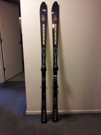 Rossignol skis, 177cm, $75 with bindings 1