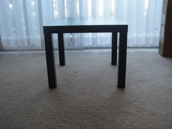 Two Ikea lack side tables - $8 1