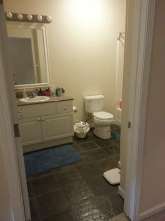 Master bedroom with bathroom 1