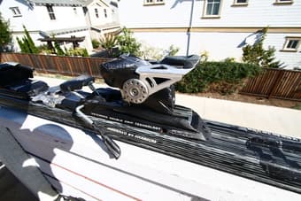 Voelkl AC30 ski's with poles 3