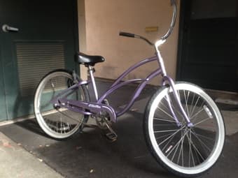 Women's 26' bike with lock for $150 1