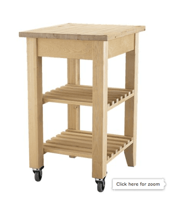 BEKVÄM Kitchen cart, IKEA, birch solid wood 1