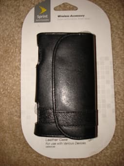 Leather Cases for Phones/Electronic Devices with Belt Clip/Holster $6 1