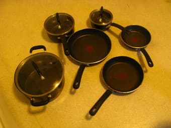 Pots and pans set $40 1