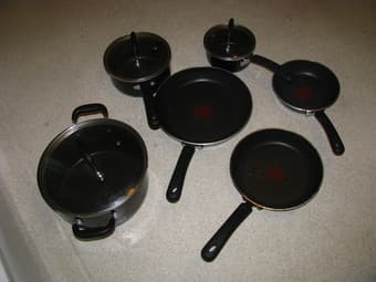 Pots and pans set $40 2