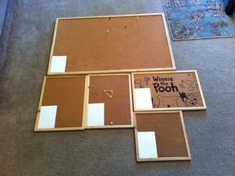 corkboards (different sizes) for $5 1